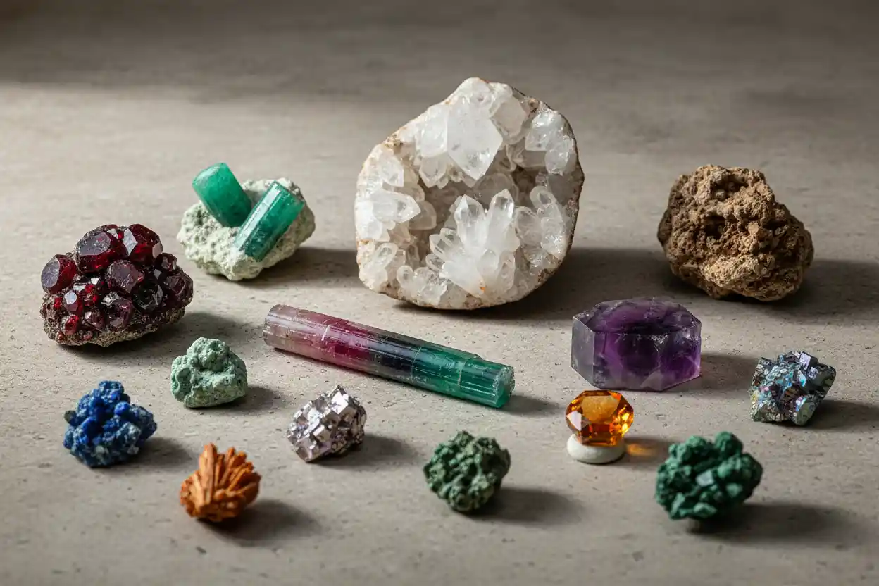 Pakistani gemstones and mineral specimens
